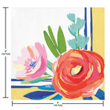 🌸 Fragrant Floral Beverage Napkins