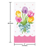 Trendy Tulips Guest Napkins