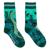 Cute Nessie Adult Crew Socks One Size Fits Most By FootClothes