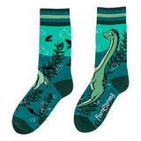 Cute Nessie Adult Crew Socks One Size Fits Most By FootClothes