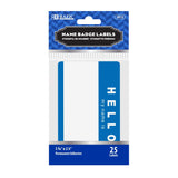 Name Tag Labels – Self-Adhesive (25 Count)