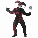Sinister Jester Adult Scary Clown Costume – California Costumes