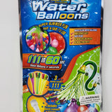 Super Splash Amazing Water Balloon Fill Kit – 111 Self-Sealing Water Balloons