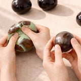 Dubai Chocolate Wax Cracking Break Stress Ball Squishy