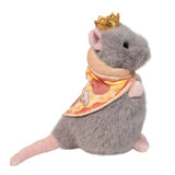 Pizza Rat Macaroon Plush – 6.5" Tall  By Douglas Company  All hail the king of the underground! 👑🍕🐀