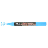 Bistro Fluorescent Blue Chalk Marker, 6 MM By Uchida for America Corp