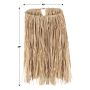 🌺 King Size Raffia Hula Skirt – Natural