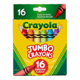 Jumbo Crayons, 16 Count By Crayola