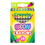 Neon Crayons, 24 count By Crayola