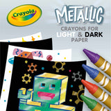 Metallic Crayons, 24 Count By Crayola