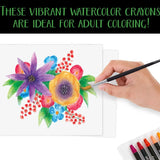 Watercolor Crayons, 12 Count By Crayola
