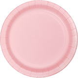 Classic Pink Luncheon Paper Plates By Creative Converting