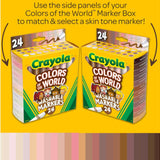 Colors Of The World Markers, 24 Count By Crayola
