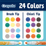 Dual Ended Markers, 12 Count By Crayola