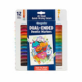 Dual Ended Markers, 12 Count By Crayola