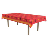 Asian Plastic Tablecover By Beistle