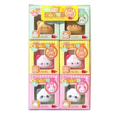 Cute Toast Animal Clicker Keychain
