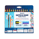 Sketch and Shade Doodle Pencils, 14 Count By Crayola
