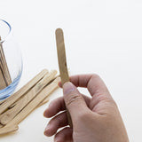 Natural Craft Sticks 4.4 Inches, 100 Pieces By Bazic Products