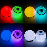 Spinballs Glow.0 LED Rechargeable Poi Set