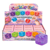 Glitter Sugar Squish Cube