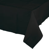Black Velvet Tissue/Plastic Tablecover By Creative Converting