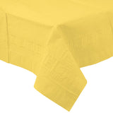Mimosa Tissue/Plastic 108 X 54 Table Cover