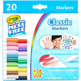 Mess Free Markers, 20 Count By Crayola