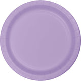 Luscious Lavender Paper Luncheon Plates By Creative Converting