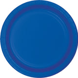 Cobalt Blue Paper Luncheon Plates By Creative Converting