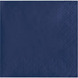 Navy Paper Dinner Napkins