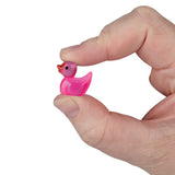 0.75" Teeny Tiny Resin Ducks- Assorted Pack of 40