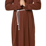 Monk Hooded Tunic & Rope – Adult Costume