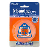 Double-Sided Clear Mounting Tape 1" x 60"