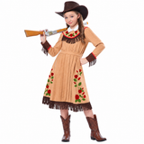 Girls Annie Oakley Cowgirl Costume – California Costumes