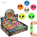 Alien Head Sugar Squishy Ball