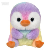 8.5" Belly Buddy Sugar Penguin – Rainbow Plush Fidget Friend