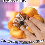 Grabie Bloom Bun Sundae – Scented Slow-Rise Foam Squishy