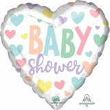 Baby Shower Love Heart 18" Foil Balloon