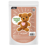 🧸 Amigurumi Crochet Kit – Billy the Bear  Create Your Own Plush Bear Friend!
