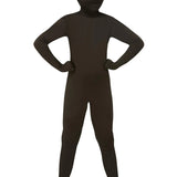 Black Second Skin Bodysuit Child Costume