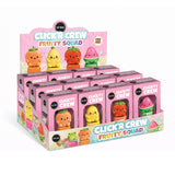 Top Trenz CLICK'R CREW Fruity Squad – Fruit Keyboard Clicker Fidget Toy