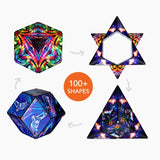 2.4" Shashibo Magnetic Puzzle Cube – Cosmic Surfer- Fidget Toy