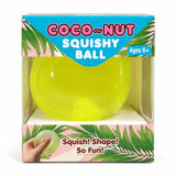 Coco-Nut Squishy Ball by Zorbitz – Coconut Oil Filled Moldable Squish