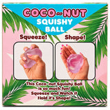 Coco-Nut Squishy Ball by Zorbitz – Coconut Oil Filled Moldable Squish