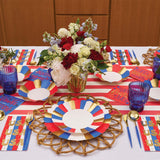 Modern Patriotic 8" Salad Plates