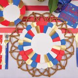 Modern Patriotic 8" Salad Plates