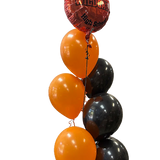 Local School Budget Bouquet with Hi-Float - 6 Latex, 1 18" Birthday Foil arranged on a Balloon Weight (In-Store Pick Up ONLY)