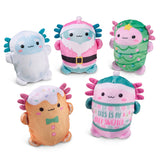 Top Trenz Bubble Stuffed Squishy Friends – A Very Axolotl Christmas