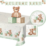 Teddy Bear Baby Blocks Centerpiece